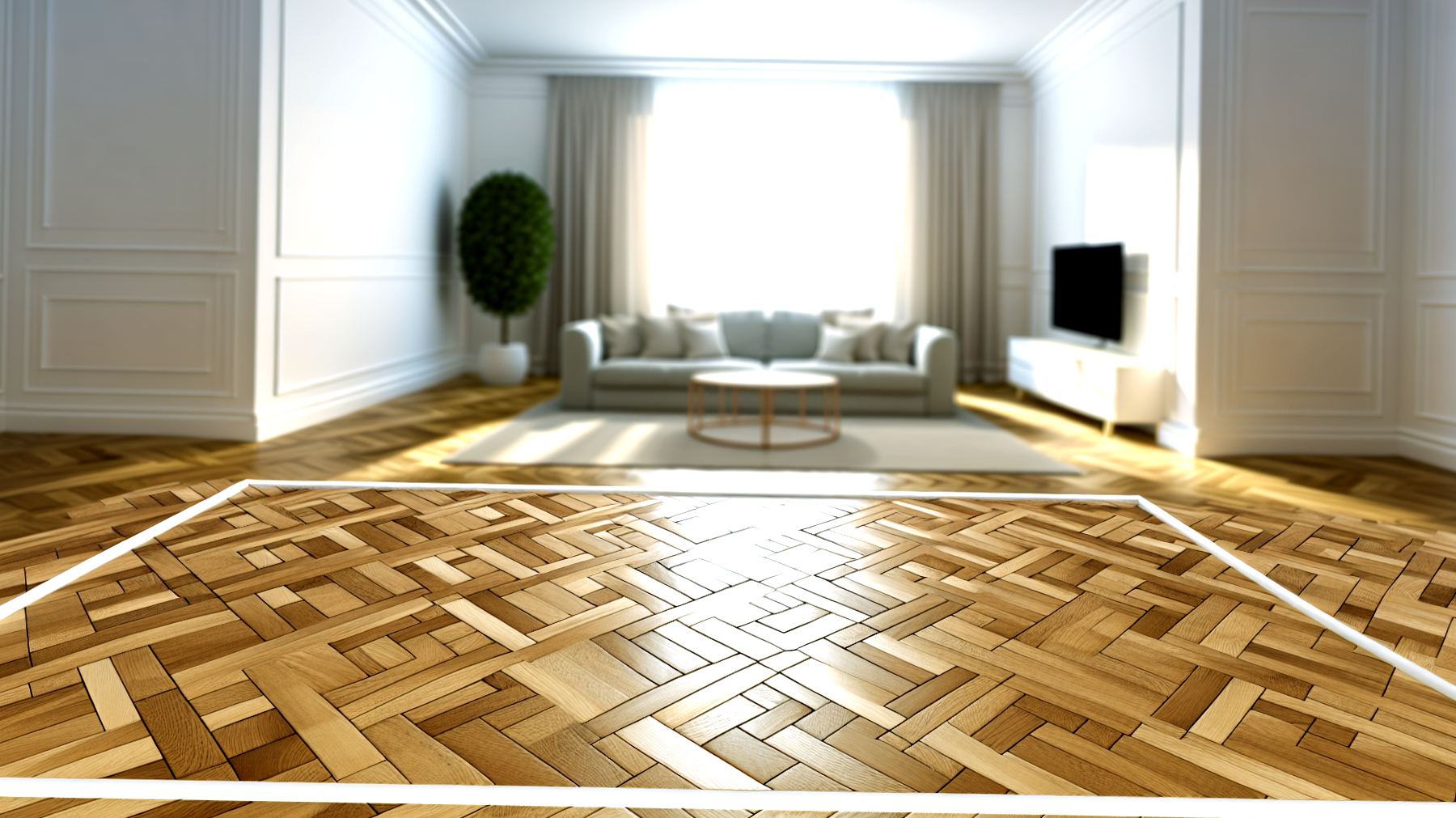 Parquet luce specchi"